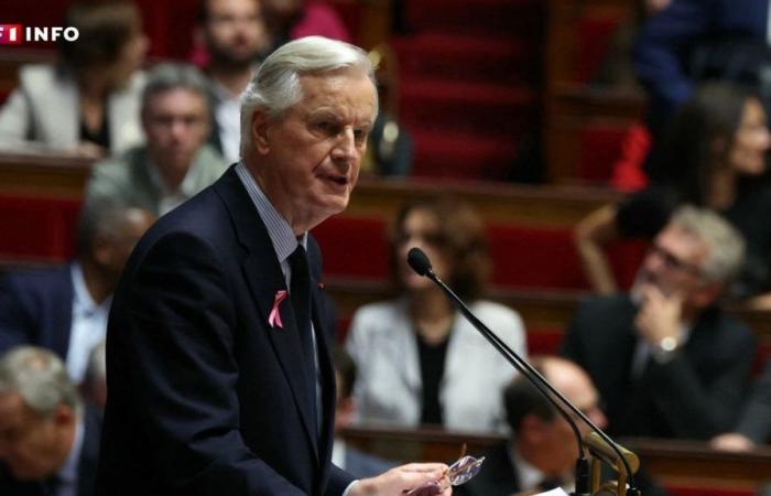 Michel Barnier « doit construire la solution » avec le Parlement, estime Emmanuel Macron