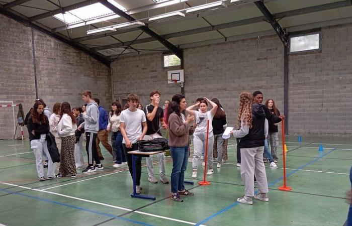 Castelnaudary. Integration day at La Rouatière