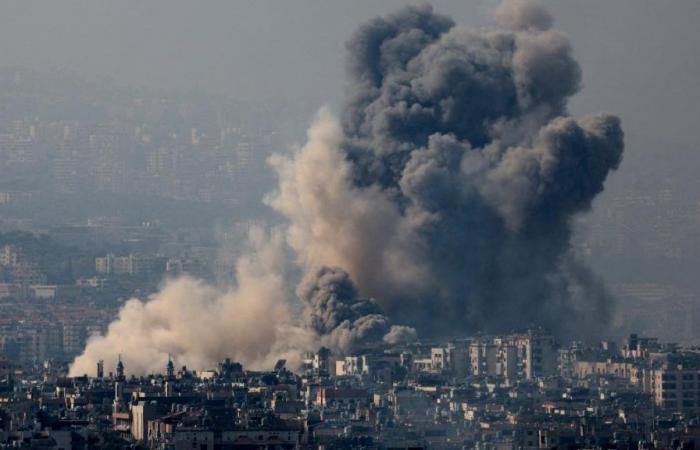 Israël continue de cibler la banlieue sud de Beyrouth (photos)