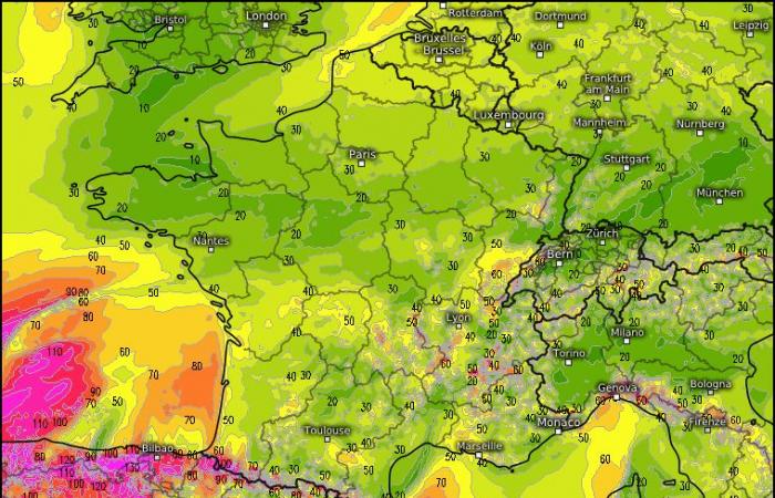 un violent orage attendu mercredi ?