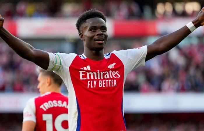 Bukayo Saka : Mikel Arteta d’Arsenal salue un joueur « incroyable » pour avoir franchi « une nouvelle étape » alors qu’Arsenal battait Southampton