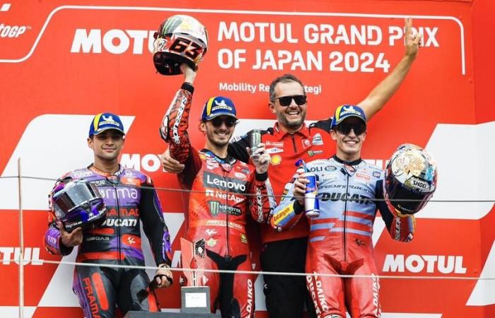 Moto GP – Grand Prix du Japon 2024 – Résultats – Francesco Bagnaia relance le championnat – Infos Sports – Ski