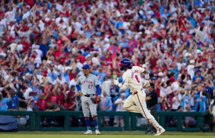 Nick Castellanos a joué le héros lors d’une victoire des Phillies contre les Mets