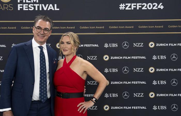 Kate Winslet à Zurich pour présenter son film «Lee»