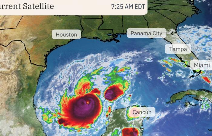 L’ouragan Milton s’intensifie et incite à surveiller la Floride