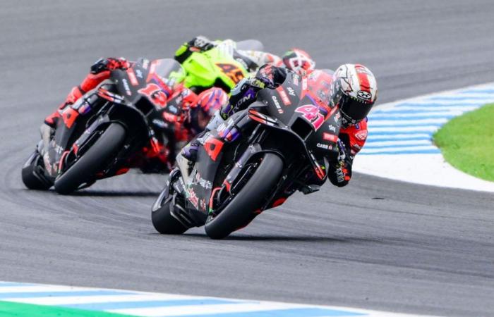 Aprilia déchante en course et le GP du Japon se transforme en « cauchemar »