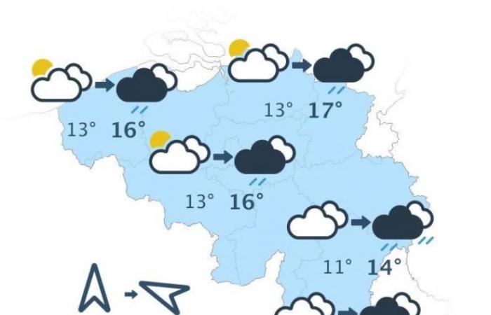 profitez de la douceur de ce lundi, car la situation va changer dans les prochains jours…