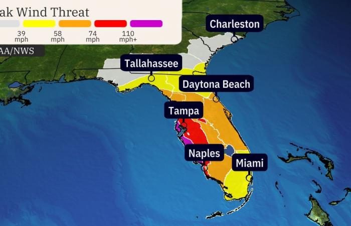 L’ouragan Milton s’intensifie et incite à surveiller la Floride