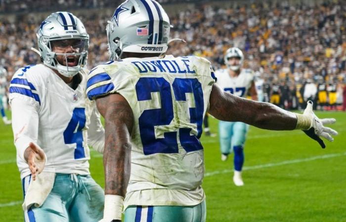 Les Cowboys arrachent la victoire aux Steelers, 20-17 lors du match de dimanche soir