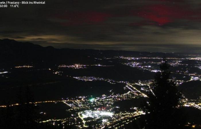 Le ciel suisse est trop nuageux pour les aurores boréales