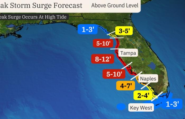 L’ouragan Milton s’intensifie et incite à surveiller la Floride