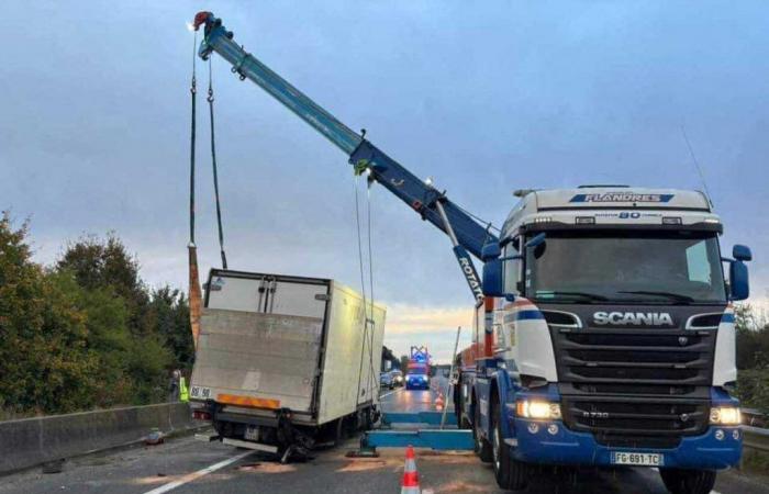 trois véhicules impliqués dans un accident, la N2 coupée pendant plusieurs heures