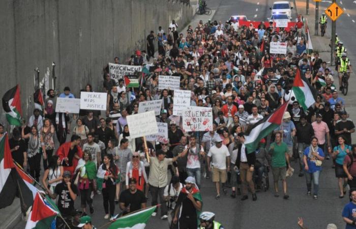 Plus de 350 manifestations ont eu lieu à Montréal un an après l’attaque du Hamas