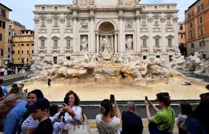 Un relooking pour la fontaine de Trevi