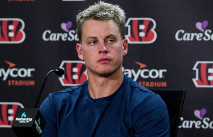 Les Bengals ne sont « pas une équipe digne d’un championnat », déplore Joe Burrow