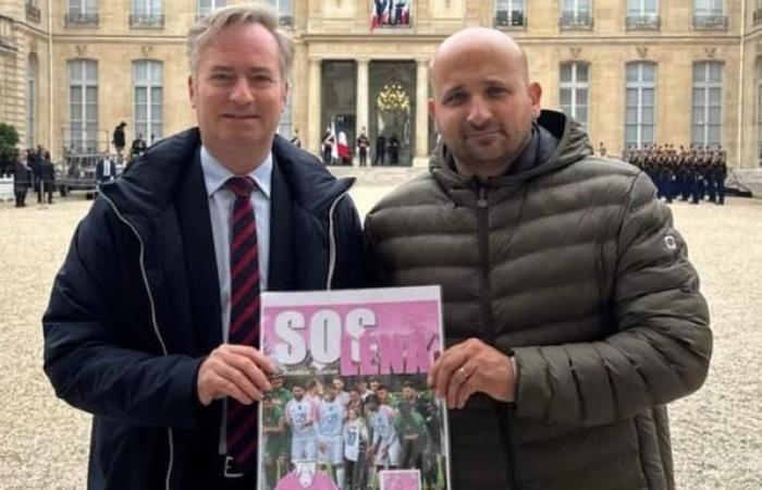 Received at the Élysée, Avallonnais Jérôme Sureau advances the cause of Léna, suffering from a rare cancer