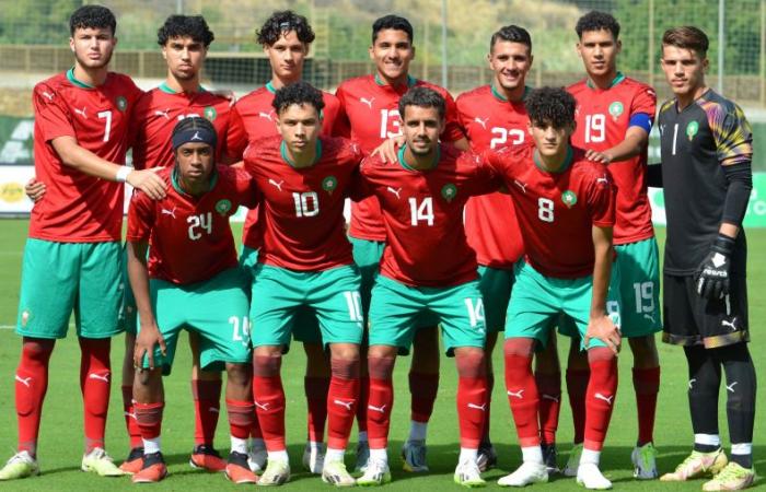 L’équipe nationale du Maroc U17 affronte l’Arabie Saoudite en amical