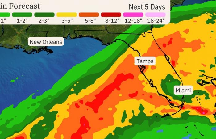 L’ouragan Milton s’intensifie et incite à surveiller la Floride