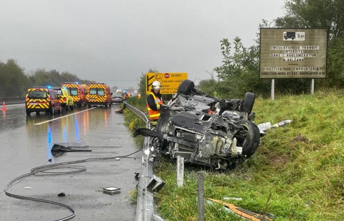 Deux morts et six blessés, le lourd bilan d’un dramatique accident sur l’A10 près d’Orléans