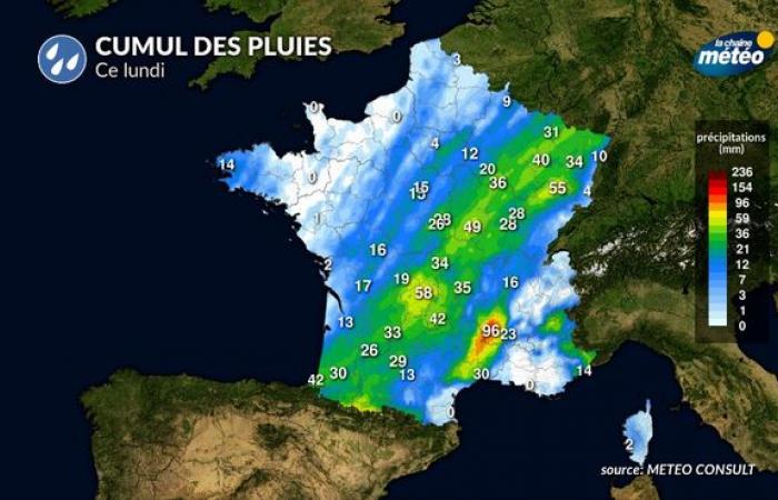 Météo lundi 7 octobre : début du mauvais temps