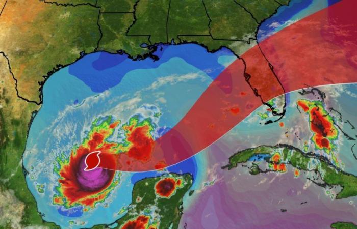 L’ouragan Milton s’intensifie et incite à surveiller la Floride