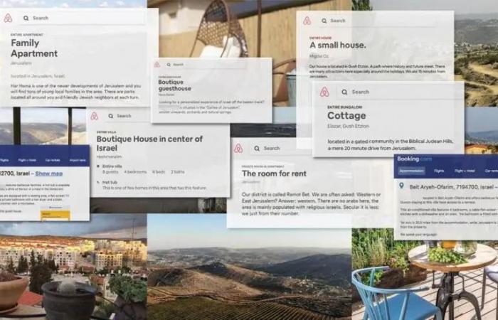 Airbnb et Booking, complices de l’Etat d’Israël et du génocide