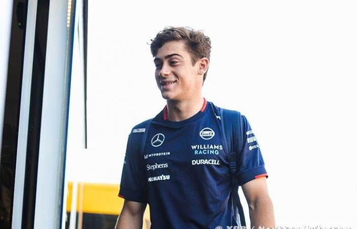 Formule 1 | Colapinto était déjà au niveau d’Albon dans le simulateur