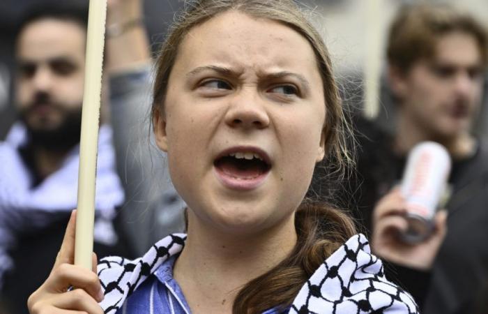 Greta Thunberg arrêtée lors d’une manifestation pour le climat à Bruxelles