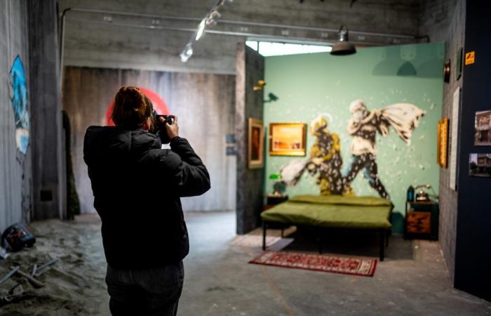 Une exposition consacrée à Banksy s’ouvre à Saxon (VS)