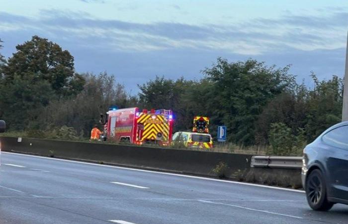 trois blessés légers, voie complètement dégagée (Wetteren)