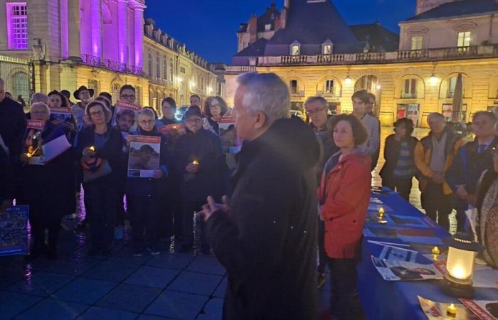 une marche a rassemblé environ 150 personnes hier à Dijon