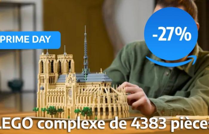 Prime Day casse le prix de LEGO Notre-Dame de Paris, un set complexe et ultra détaillé pour les amateurs d’architecture