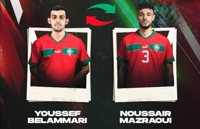 Walid Regragui convoque Youssef Belammari suite à la blessure de Noussair Mazraoui