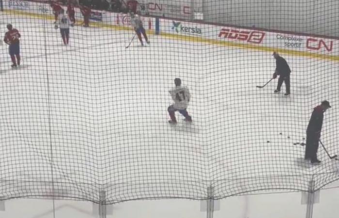 Jayden Struble a quitté l’entraînement du CH avant les autres