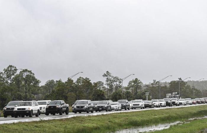 Un exode massif en Floride, aux USA, fuyant « Milton »