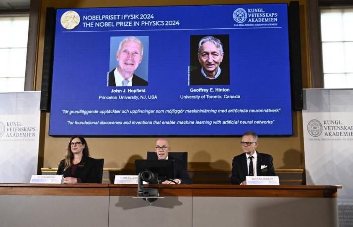 Le prix Nobel de physique 2024 revient à John Hopfield et Geoffrey Hinton, deux pionniers de l’intelligence artificielle