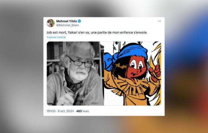 Job, co-créateur de la bande dessinée « Yakari », est décédé à l’âge de 96 ans