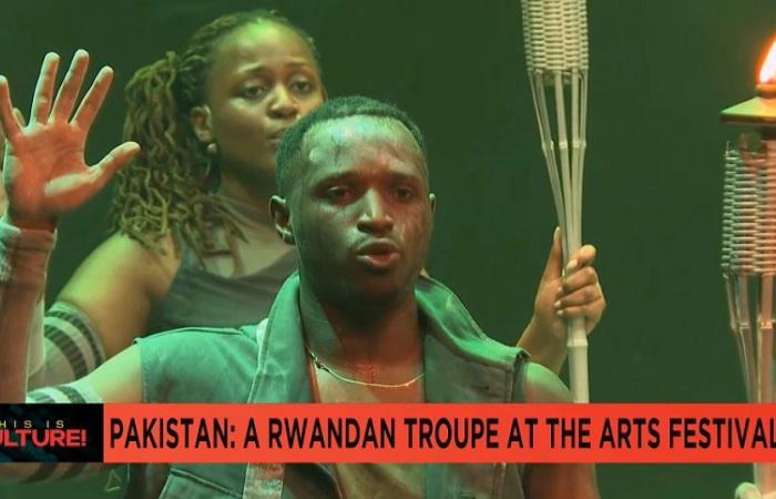 Des artistes rwandais présentent une pièce sur le génocide