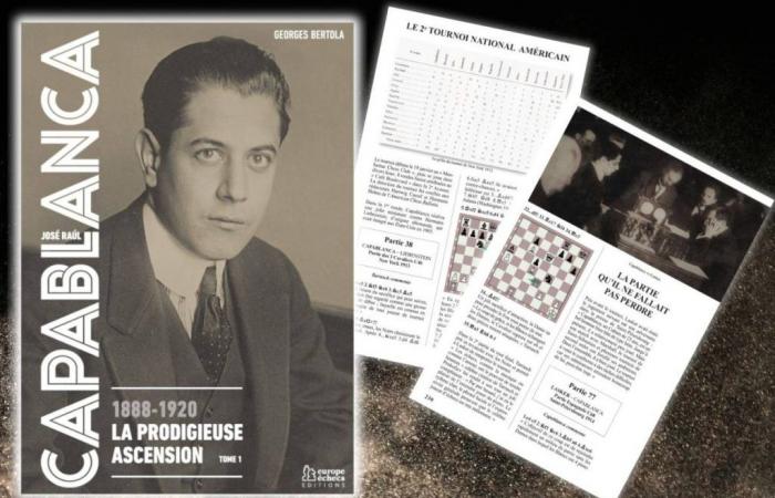 Livre d’échecs – Capablanca – Le nouveau livre de Georges Bertola, consacré à Capablanca, est disponible ! – Nouvelles