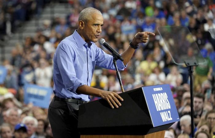 Barack Obama accuse Donald Trump de soutenir Kamala Harris