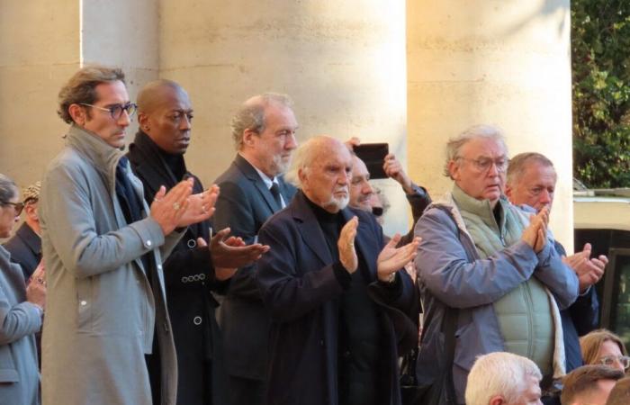 EN IMAGES. Jean-Paul Rouve, Karine Viard… Un florilège d’acteurs aux obsèques de Michel Blanc à Paris