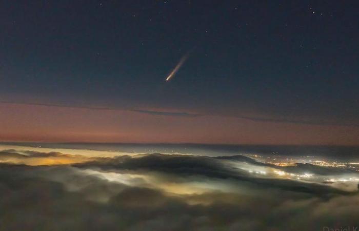 Ne manquez pas cette comète visible à l’œil nu en France ce week-end