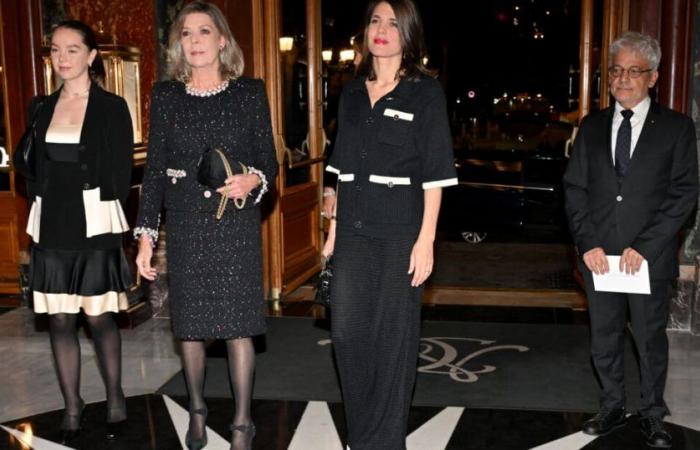 Caroline de Monaco avec ses filles Charlotte Casiraghi et Alexandra de Hanovre, un trio assorti et complice