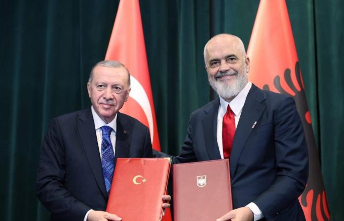 Erdoğan et Rama se concentrent sur la défense et la lutte contre le terrorisme