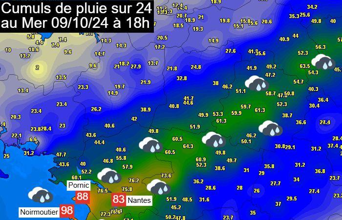 Après Kirk, crues et inondations importantes dans plusieurs régions 10/10/2024