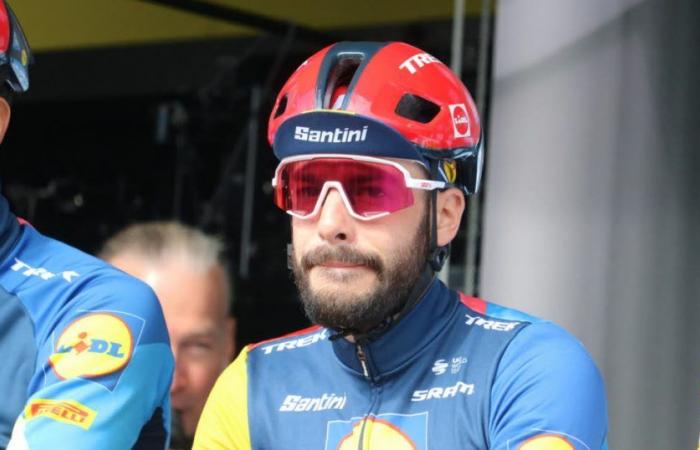 Vélo. Julien Bernard (Lidl-Trek) en attaque puis au sol