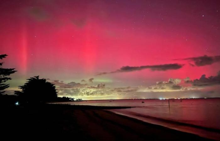 IN PICTURES – Northern lights visible in Vendée and Loire-Atlantique