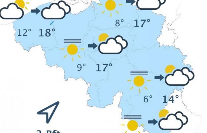 À quoi s’attendre après le passage de l’ancien ouragan KIRK en Belgique ? Un conseil, profitez du week-end… car ça ne durera pas !