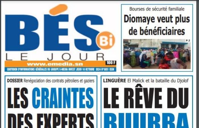 CONFIDENTIEL DE ‘BES BI LE JOUR’ DE CE JEUDI 10 OCTOBRE 2024