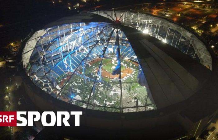 Après l’ouragan « Milton » – Le stade de baseball des Rays de Tampa Bay gravement endommagé – Sports